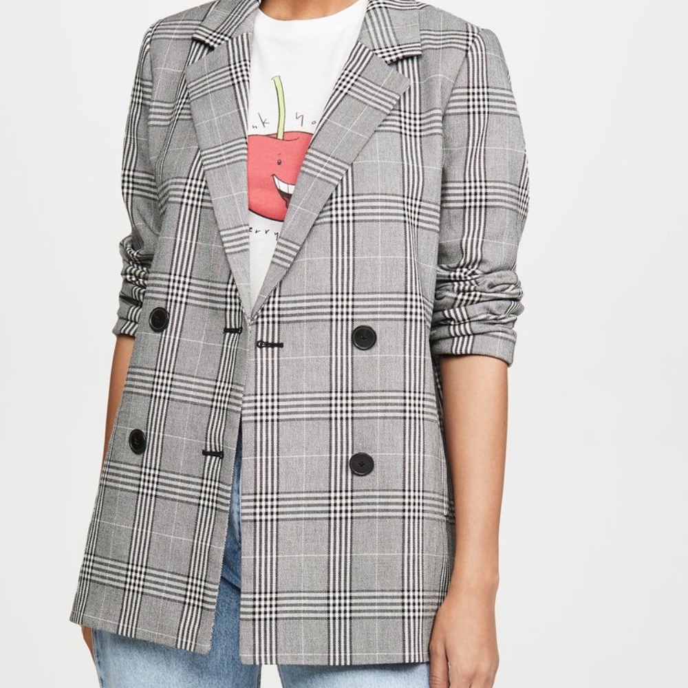 Madewell Caldwell Double Breasted Blazer M